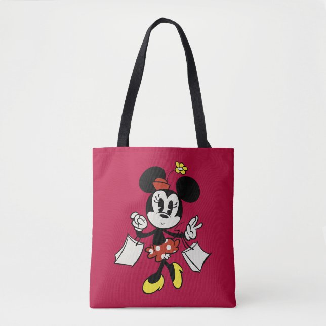 Tote Bag Principaux raccourcis Mickey| Minnie Shopping (Devant)