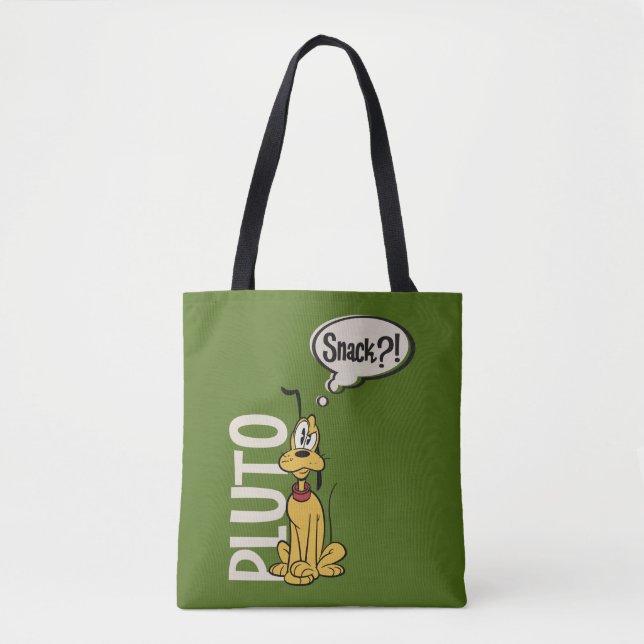 Tote Bag Principaux raccourcis Mickey | Pluto Snack (Devant)