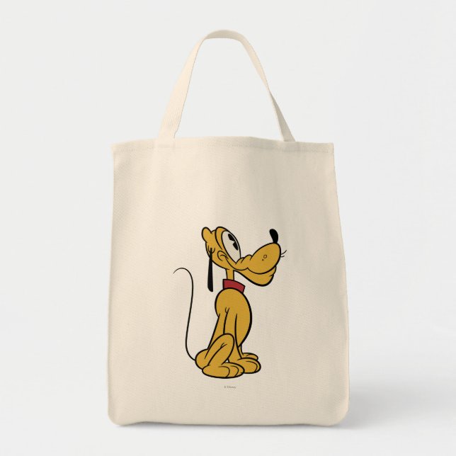 Tote Bag Principaux raccourcis Mickey | Profil côté Pluto (Devant)