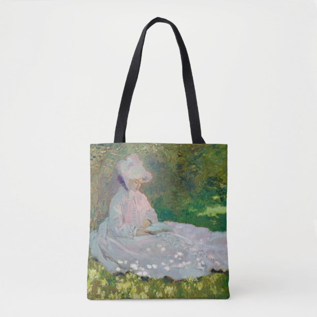Tote Bag Printemps, Monet (Devant)