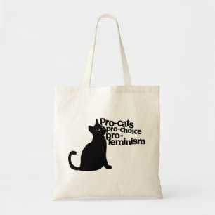 Tote Bag pro-chats pro-choix pro-féminisme