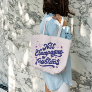 Tote Bag Problèmes de champagne