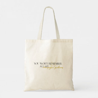 Tote Bag problèmes de champagne