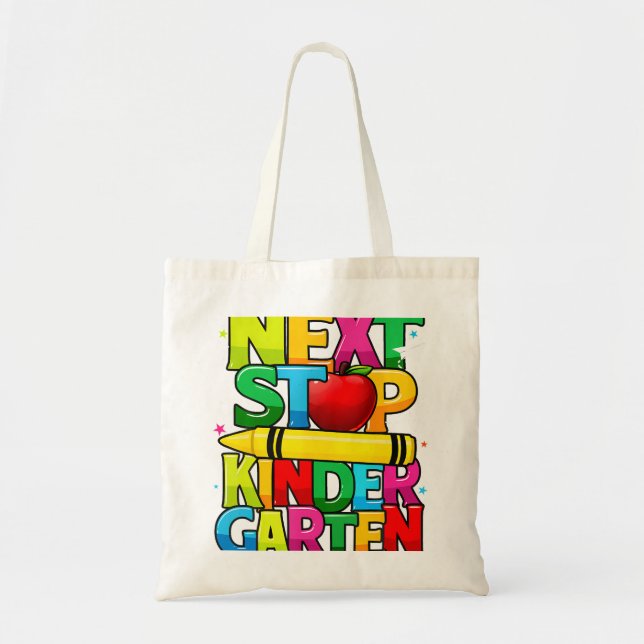 Tote Bag Prochain arrêt Maternelle Préscolaire 2023 B (Devant)