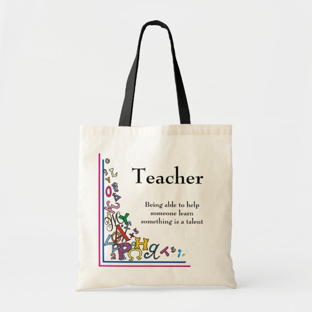 Tote Bag Professeur (Devant)