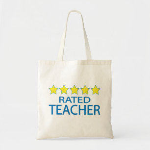 Tote Bag Professeur cinq étoiles