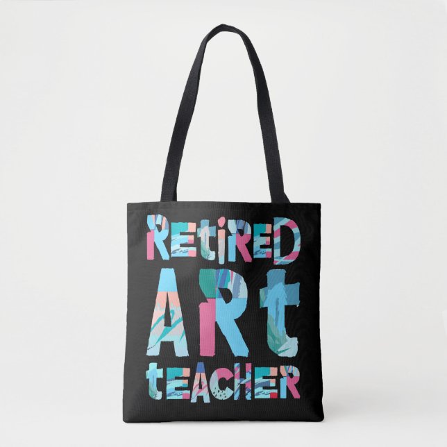 Tote Bag Professeur d'art à la retraite (Devant)