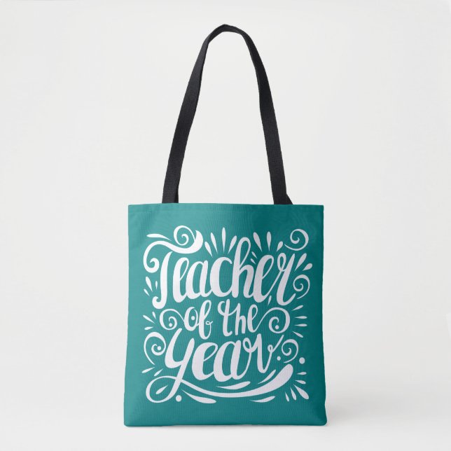 Tote Bag Professeur de l'année (Devant)