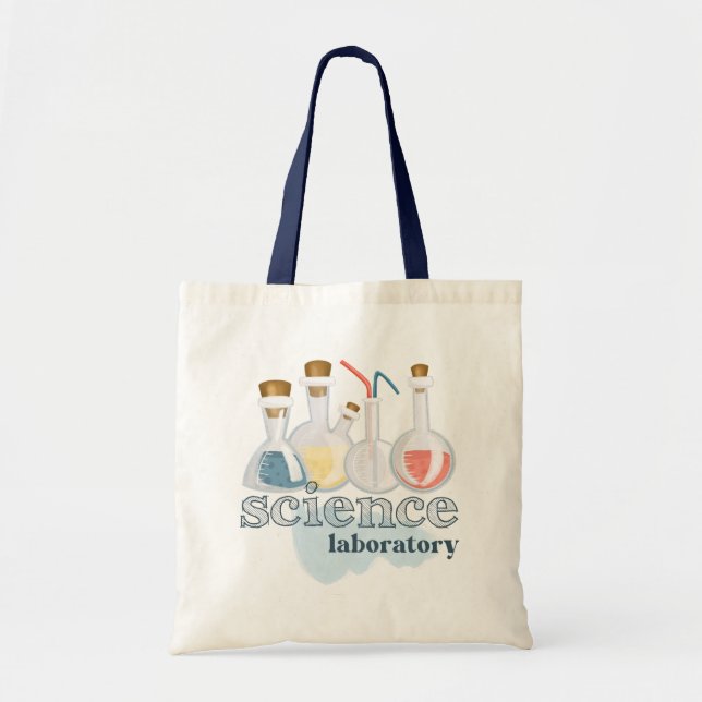 Tote Bag Professeur de sciences (Devant)