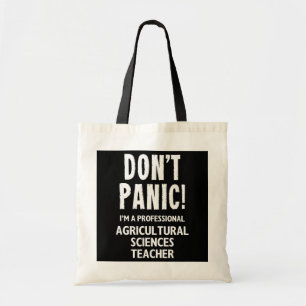 Tote Bag Professeur en sciences agricoles