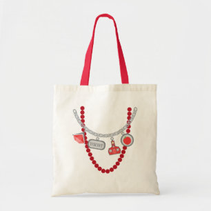 Tote Bag Professeur Trompe - l ' collier et perles de