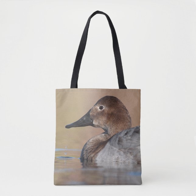 Tote Bag Profil de canard à canard à canard (Devant)