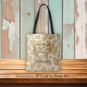 Tote Bag Profil de vache