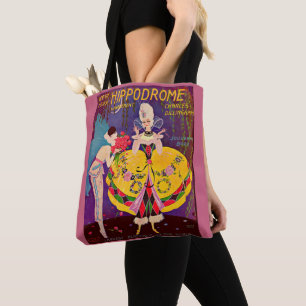 Tote Bag Programme Hippodrome de New York des années 1920