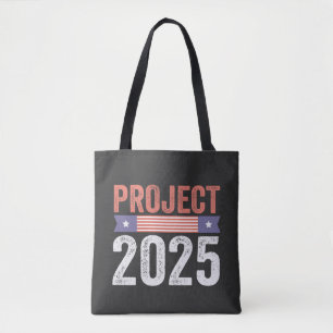 Tote Bag Projet 2025 Trump American Patroitic T-Shirt