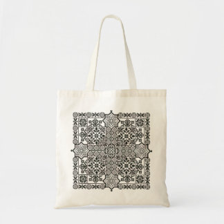 Tote Bag Projet de point de croix inspiré Folk
