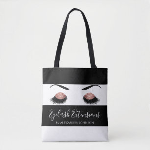 Tote Bag Prolongements scintillants de cil de parties