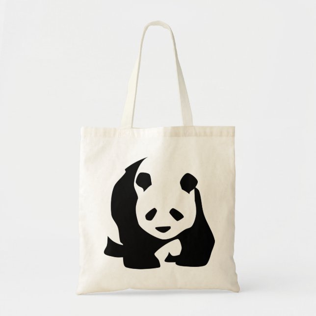 Tote Bag Promenade Panda (Devant)