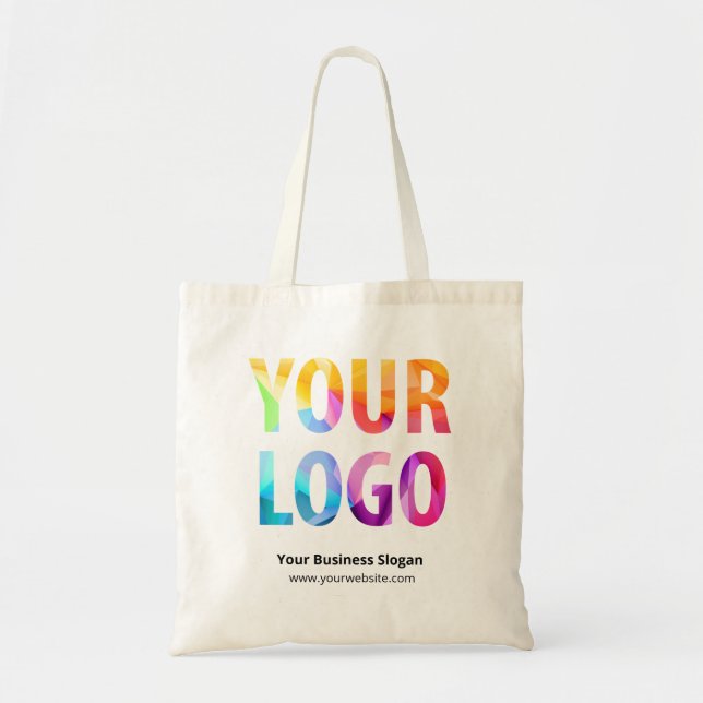 Tote Bag Promotions personnalisées avec logo de l'entrepris (Devant)