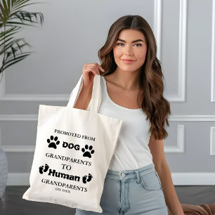 Tote Bag Promu aux grands-parents faire-part de grossesse