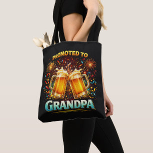 Tote Bag Promu Grand-Père Futur