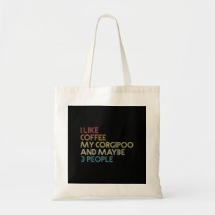 Tote Bag Propriétaire de chien de Corgipoo cadeau Louveur d