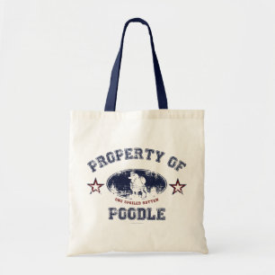 Tote Bag Propriété de caniche