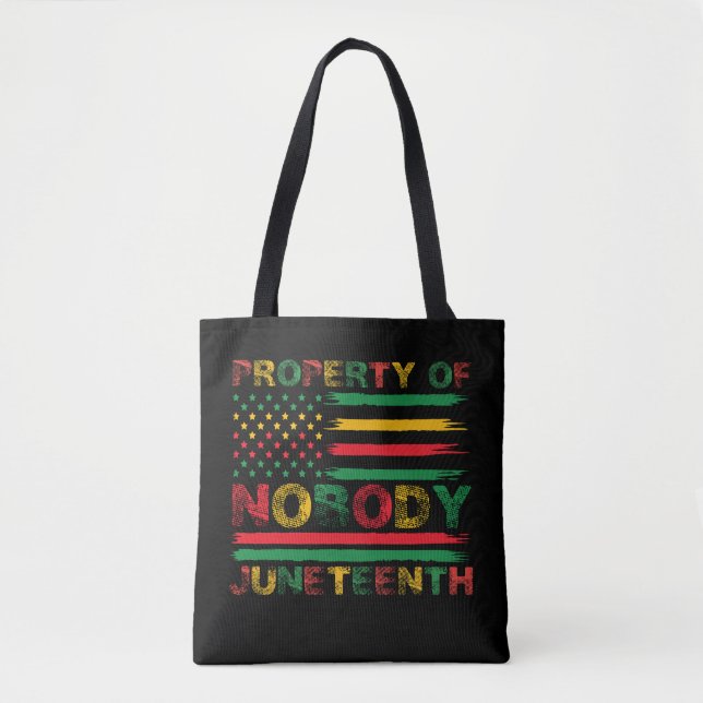 Tote Bag Propriété De Personne Drapeau Américain Junetten (Devant)
