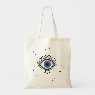 Tote Bag Protection des yeux malveillants, symbole magique 