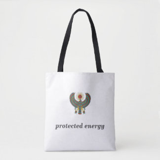 Tote Bag Protégez Votre Énergie Œil d'Horus Symbole Égyptie