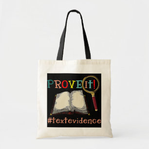 Tote Bag Prouvez-Le Te Ext Preuves Lecture Enseignant 