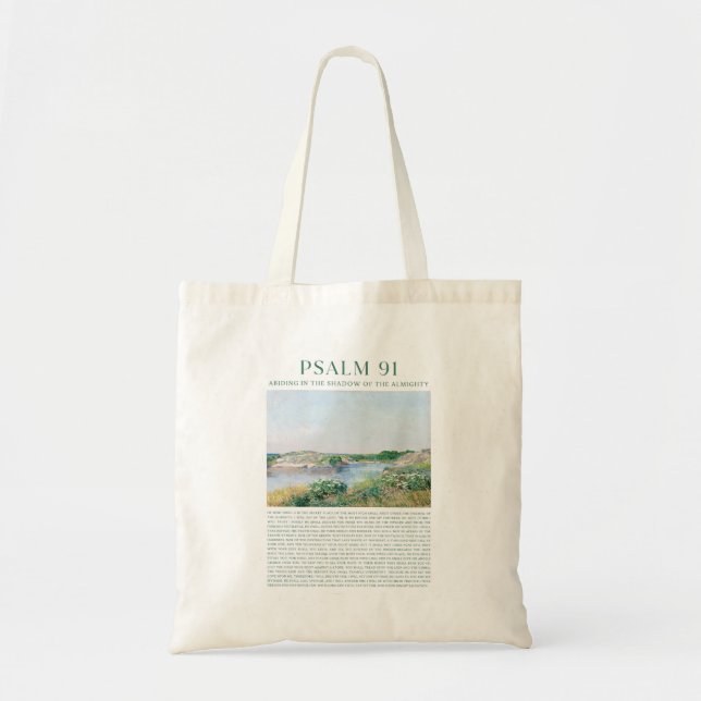 Tote Bag Psalm 91  (Devant)