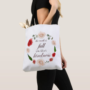Tote Bag psaume 33 bonté