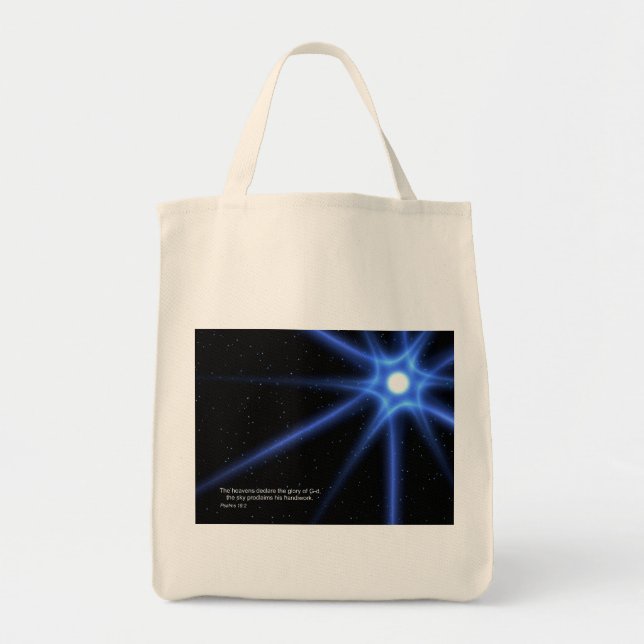 Tote Bag Psaumes 19:2 (Devant)