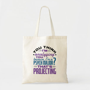 Tote Bag Psych Amusante Psychologie majeure Étudiant Projec
