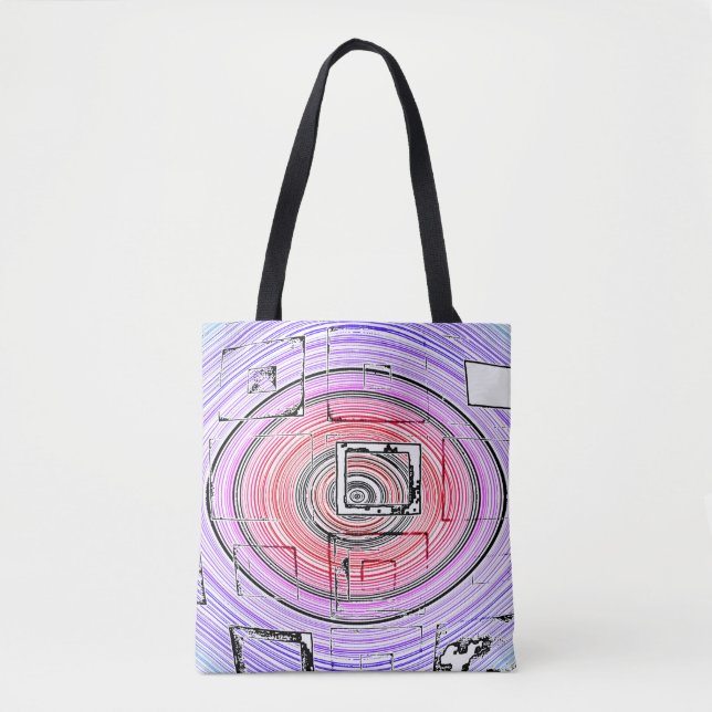 Tote Bag Psychédélique (Devant)