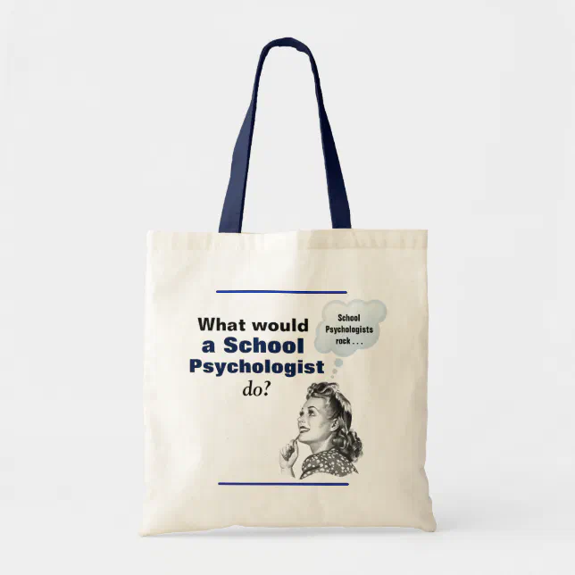 Tote Bag Psychologie Cru Inspir e humoristique Fourre tout Zazzle.ca