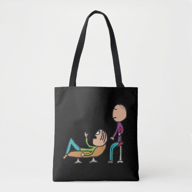 Tote Bag Psychothérapie Conseil et thérapie (Devant)