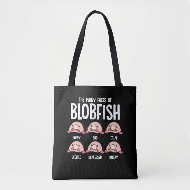 Tote Bag Psychrolutes Poisson Laid Face À La Créature De La (Devant)