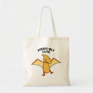 Tote Bag Pterobo mignon Dinosaure Pterodactyle Pun