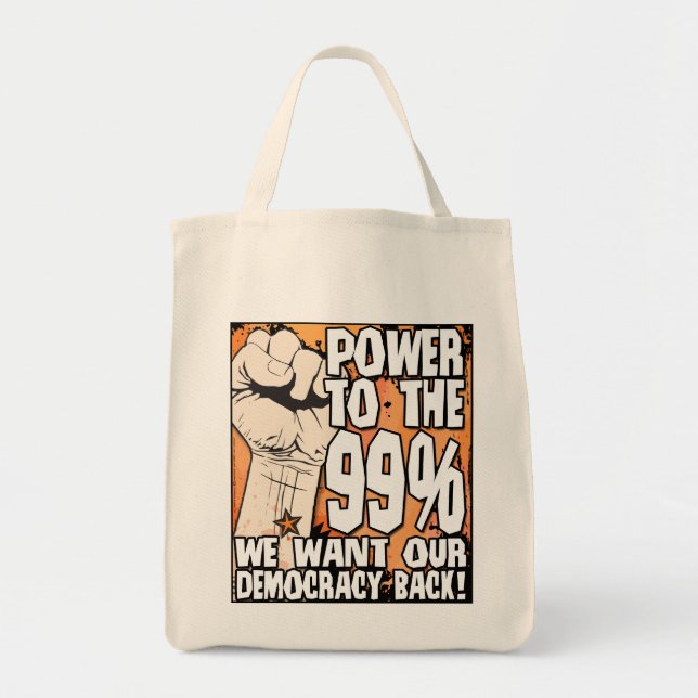 Tote Bag Puissance Aux 99 % (Devant)