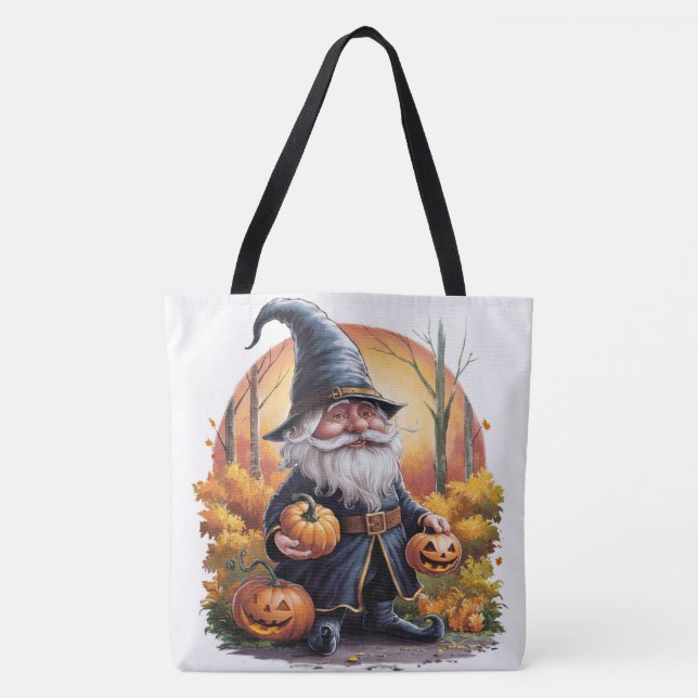 Tote Bag Pumpkin Halloween Séries 7 21 (Front)