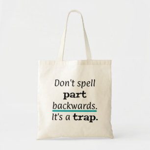 Tote Bag Pun Part Back Funny Papa Joke Anglais Enseignant