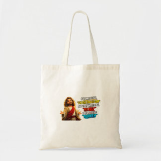 Tote Bag Punition drôle de Jésus-Christ Yahweh pour femmes