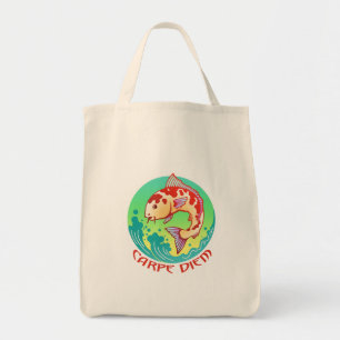 Tote Bag Punny Carpe Diem