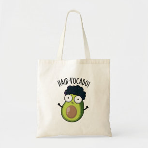 Tote Bag Puns d'Avocado amusants en coiffure