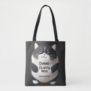 Tote Bag Purement Enspiré Douceur Féline
