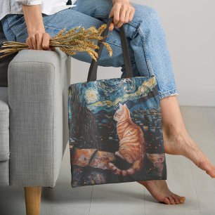 Tote Bag Purfection nocturne étoilée