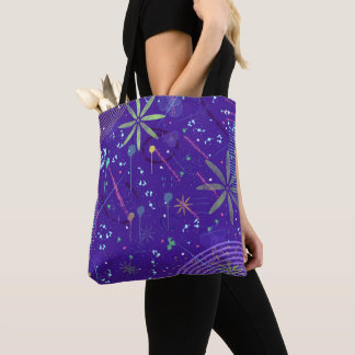 Tote Bag Purple Twilight Party