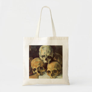 Tote Bag Pyramide des crânes Halloween Vintage